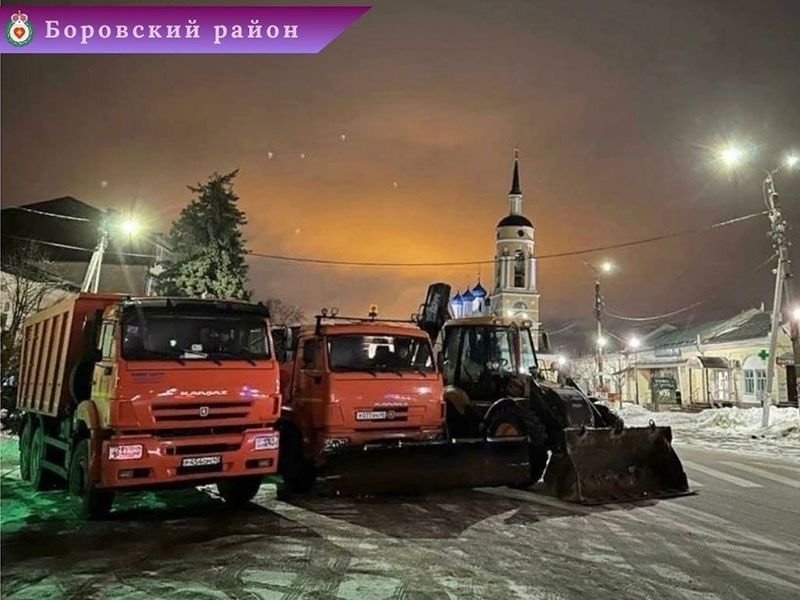 Подрядчики готовятся к снежному сезону.