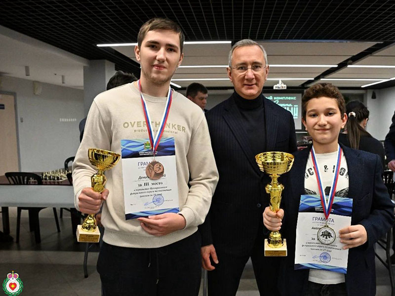 Матвей Денисов бронзовый призер Первенства ЦФО по шахматам.