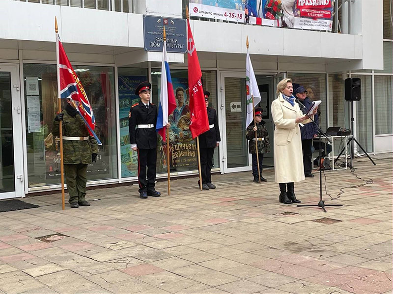 В Боровске состоялся митинг, посвящённый Дню народного единства.