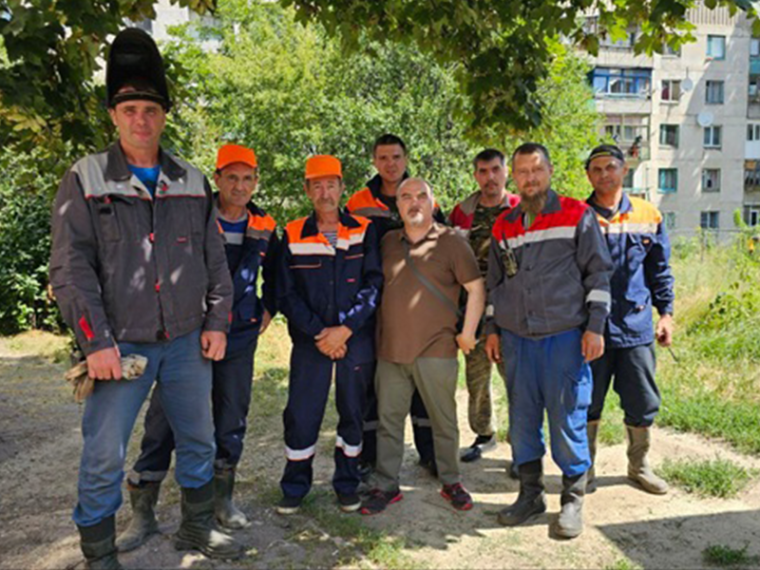 Калужские коммунальщики помогают Первомайску готовиться к отопительному сезону. Калужские коммунальщики помогают Первомайску готовиться к отопительному сезону.