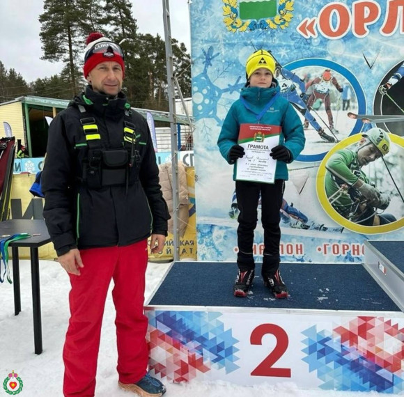 Боровские лыжники стали призерами I этапа областных соревнований по лыжным гонкам, свободный стиль.